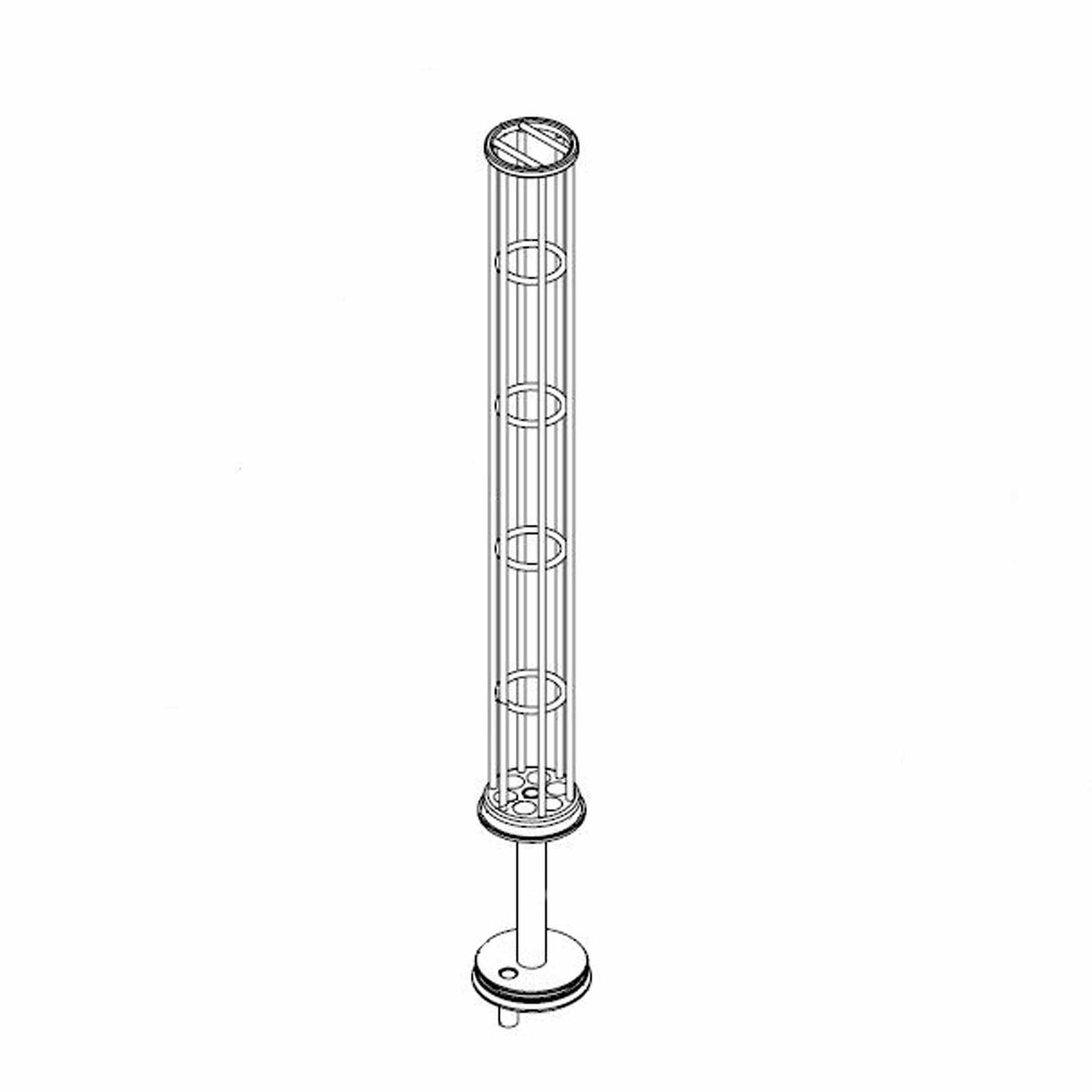Milk Filter Cage 100mm Milk Filter Drop Out 8808-2495-030