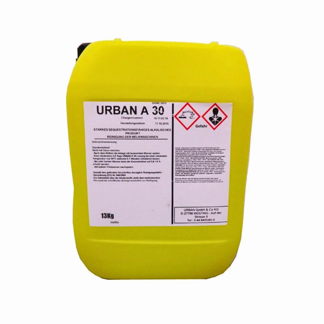 Detergent A30 (alkaline) 13 kg. U101784