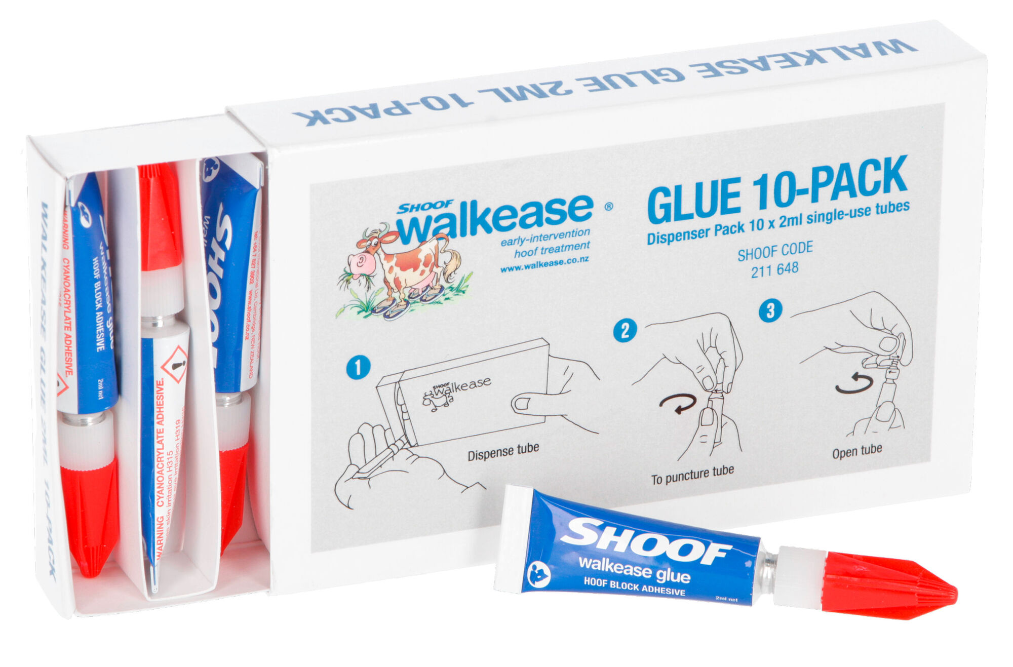 Kleber für SHOOF Walkease 20 ml