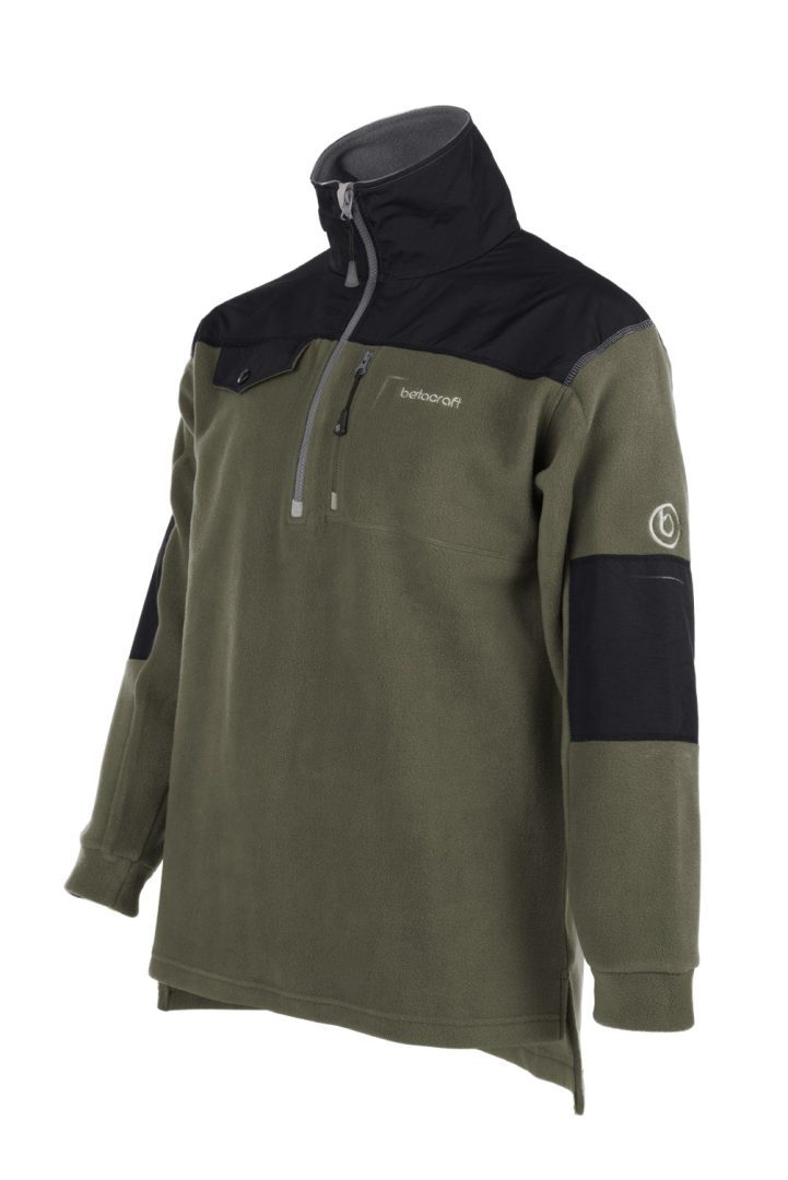 Betacraft Quest Fleece Half Zip Olive Green (S) – BCF42F BCF42F