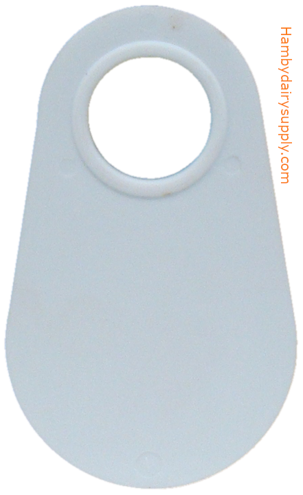 WHITE NECK TAG (BLANK)