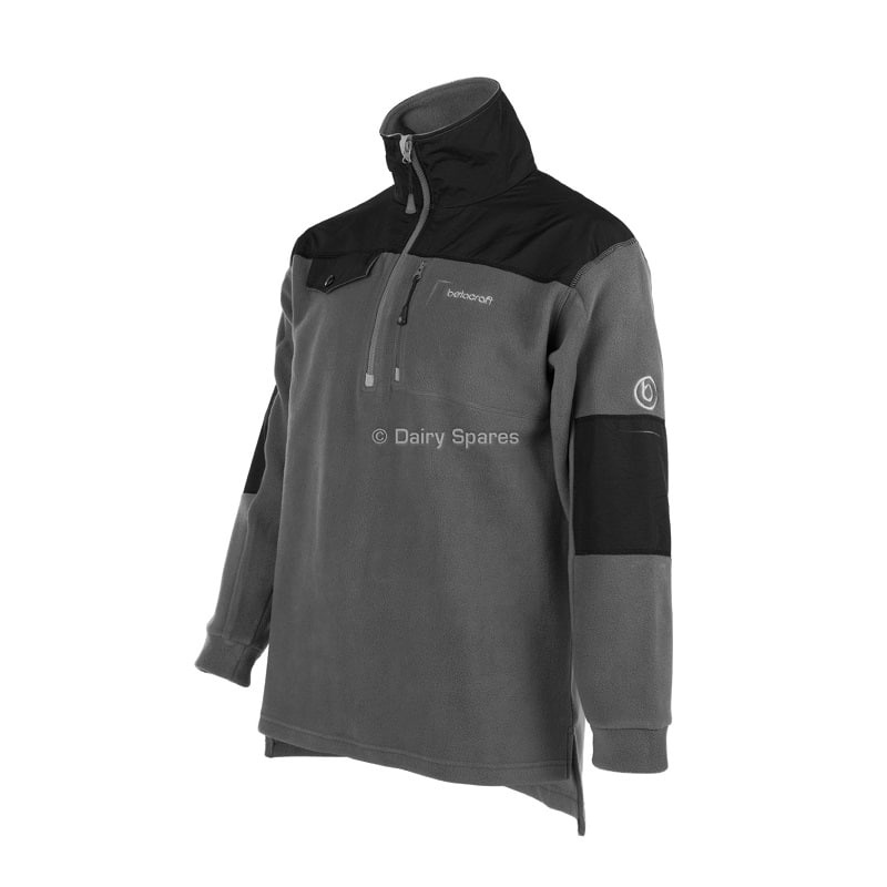 Betacraft Quest Quarter Zip Fleece- Grey BCF52