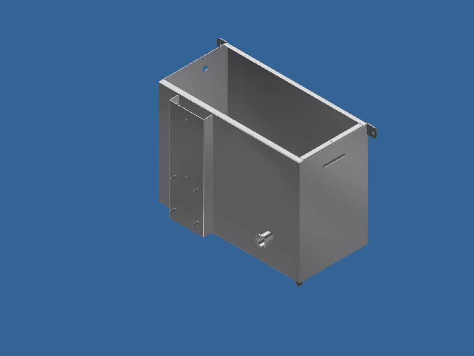 Clustercleanse water reservoir tank
