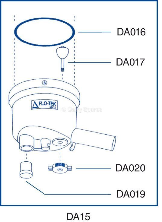 Flo-Tek® Inner Plug Blue – DA017 DA017