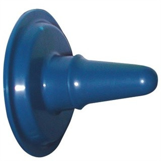 Small Blue Inflation Plug for sheep and goat liners