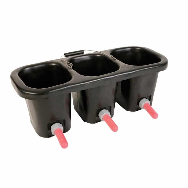 Triple calf feeder bucket – Agrihealth