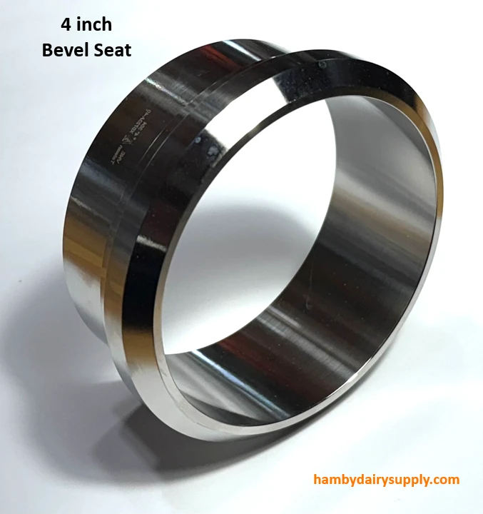 Male Bevel Seat Weld Ferrule 4.0 inch ACME 1000-574