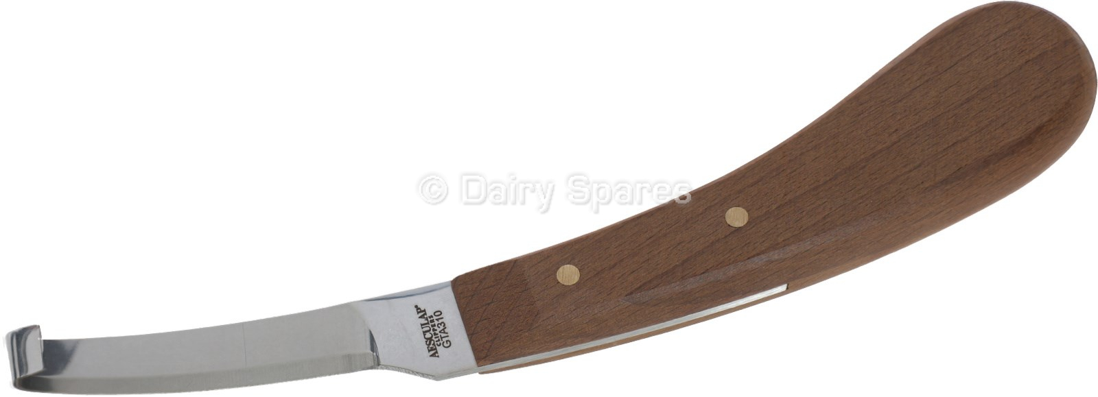 Aesculap® Hoof Knife, Single Edge Right Hand Small Blade, Hardwoord Handle (GTA310) – HKA20R GTA310
