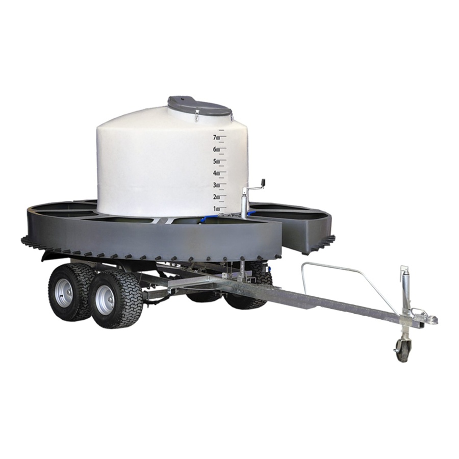 Milk Bar 60 Mobile Calf Feeder With Dual Section Tow Bar MBA48A