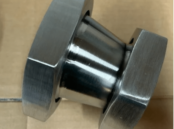 2.5 RJT Female to 2 RJT Female Stainless Steel Concentric Reducer SSF03