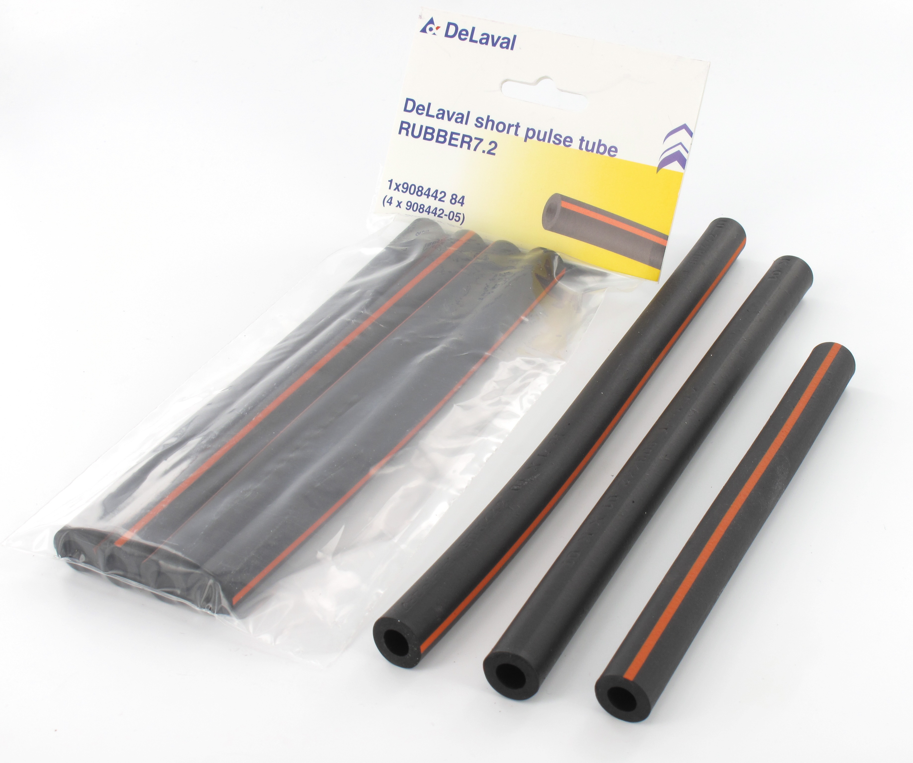 Original DeLaval kurze Gummi Pulsschläuche 155 mm | 908442-82 908442-82
