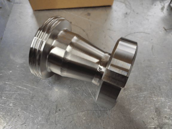 DIN 50 Male to DIN 32 Female Stainless Steel Reducer SSF23