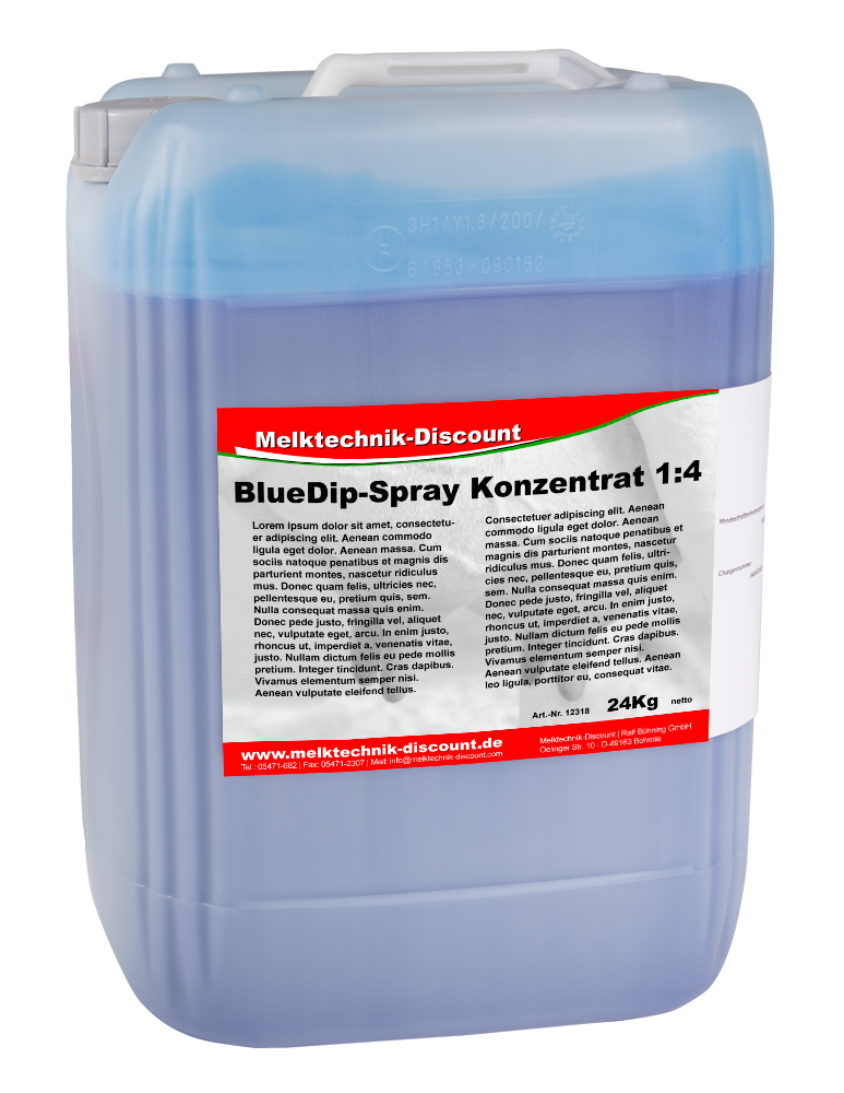 BlueDip-Spray Konzentrat 1:4 | 24 kg