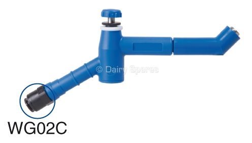 Teat Spray Gun Connector Push Fit – WG02C WG02C