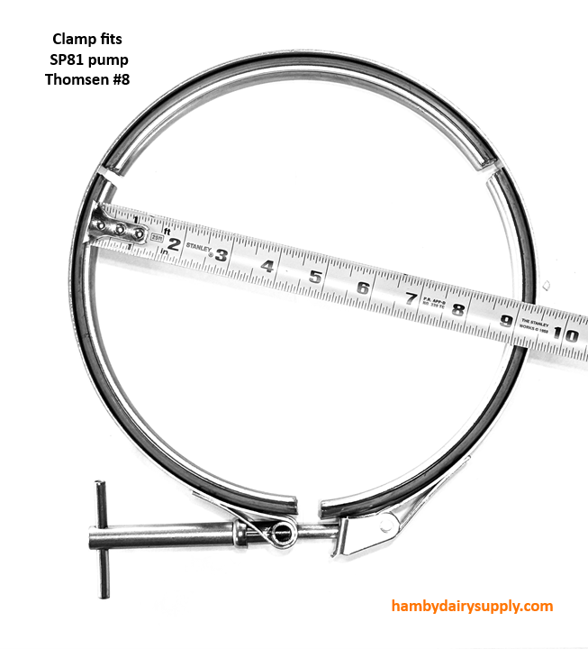 Clamp for Thomsen SPI 81 & Kleen-Flo #8 Transfer Pumps XP0014