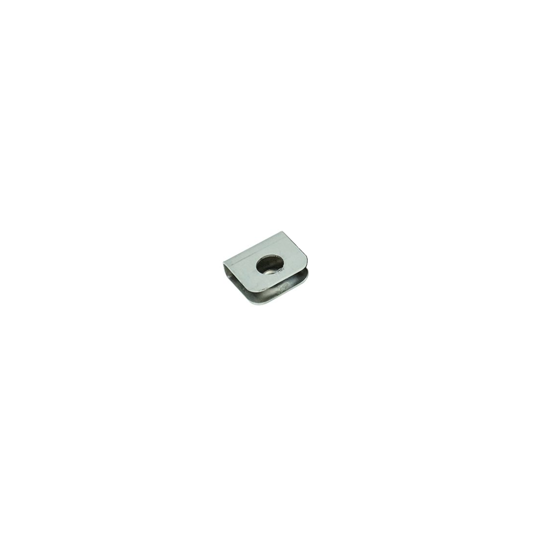 Safety clamp for feed trough A4