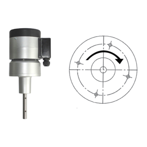Agitator Motor Spahr MR-ZL 21rpm Long Shaft 0710-101-1046