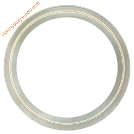 4 inch TriClamp Silicone Flanged Gasket 4999-1000-020