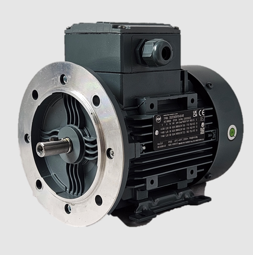 Small Milk Pump Motor 0.55kW Three Phase 230/400V