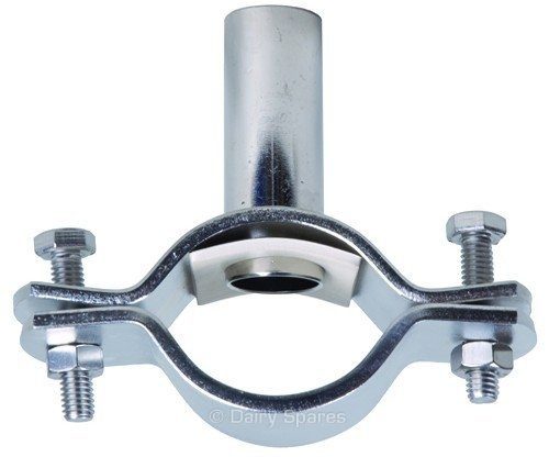 Stainless Steel Milk Line Entry Saddle Type Straight Nipple – 78850