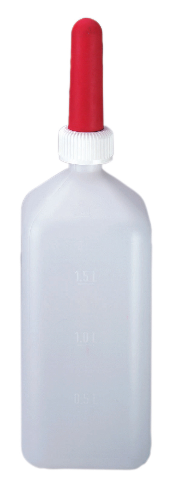 Milchflasche, eckig 2ltr.