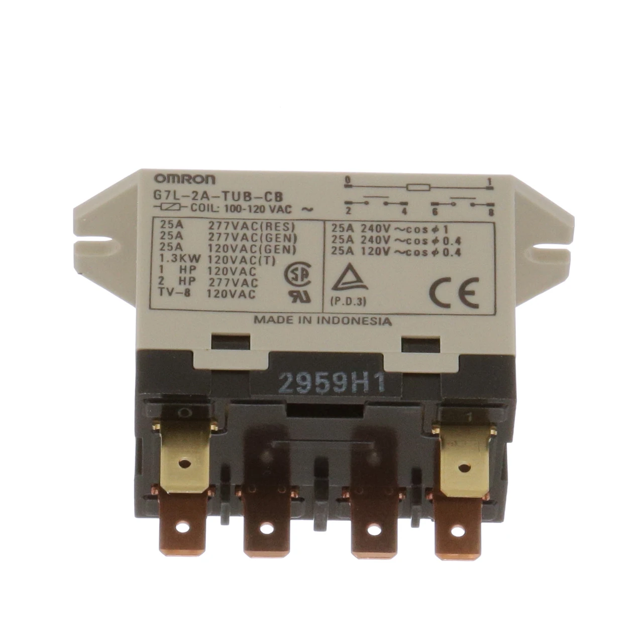 115v Relay for Milk Plan Cooling Tank