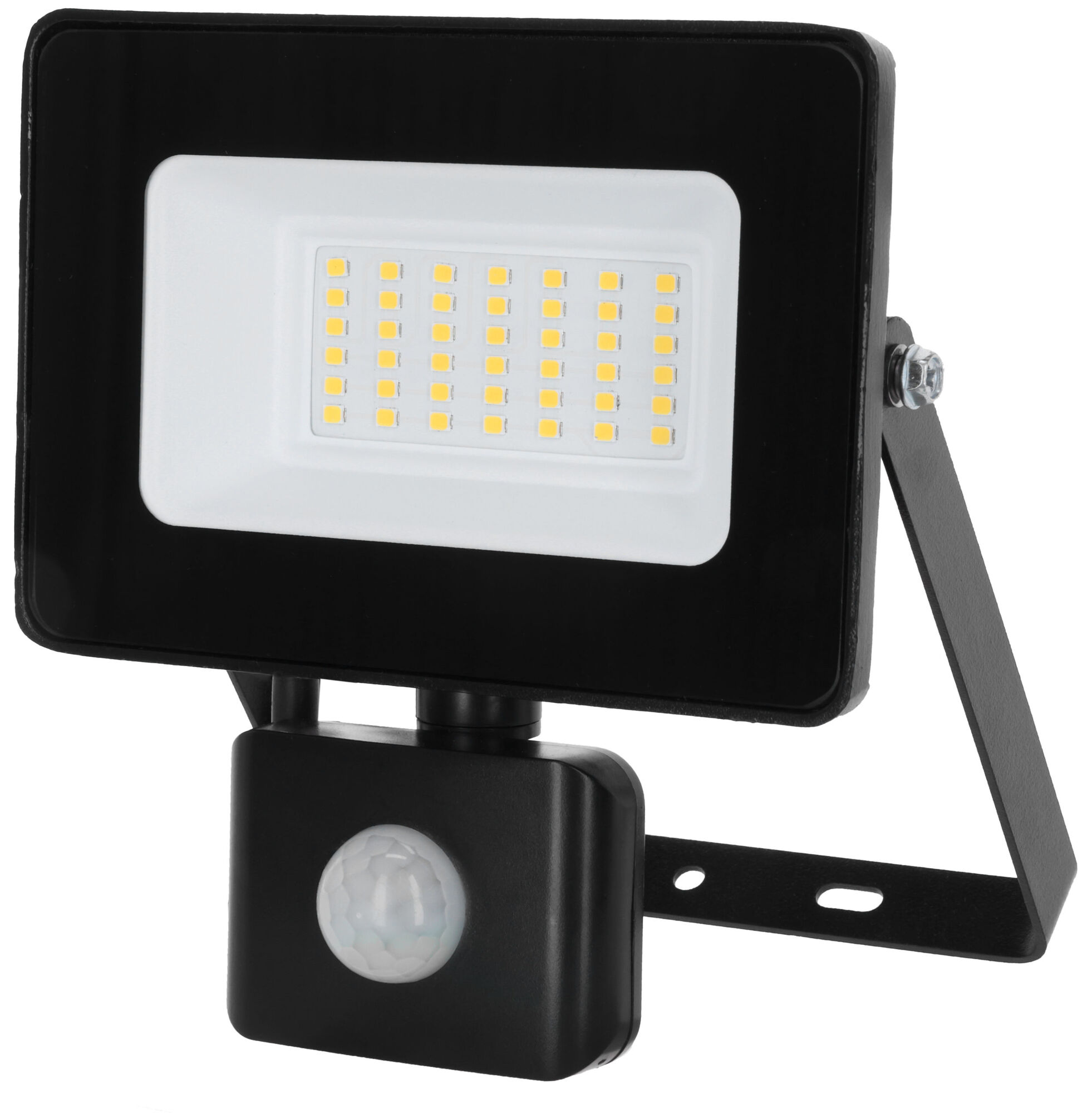 LED-Außenstrahler mit Bewegungsmelder, 30 Watt, Mod. 2024