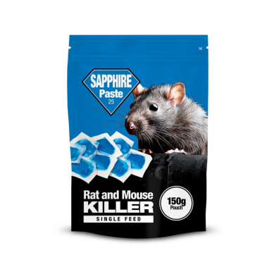 Lodi Sapphire Paste 25g – Rodent Bait Sachets (150g Total)