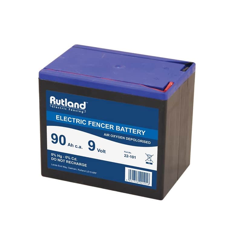 Rutland 9v 90ah air oxygen battery 482101R