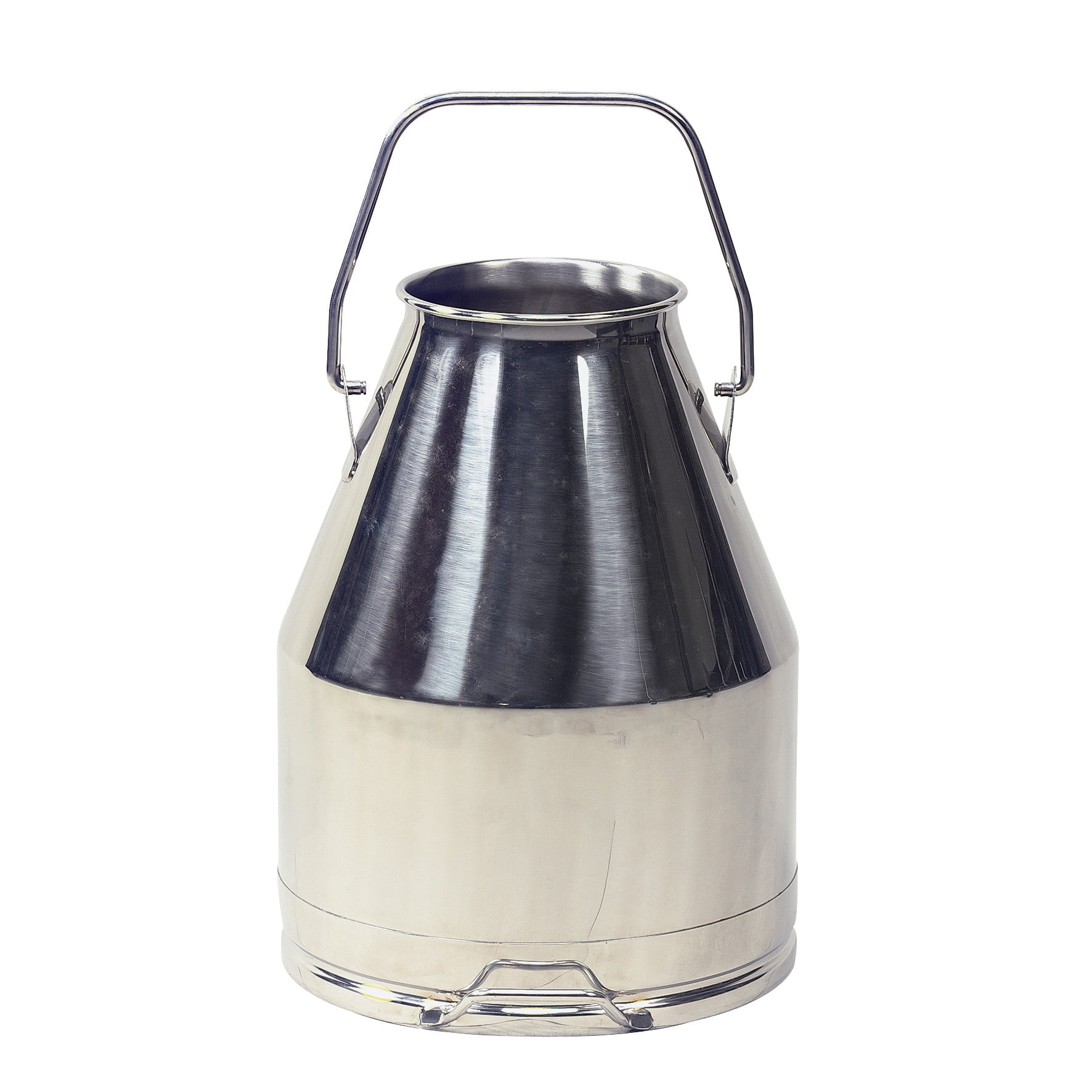Edelstahl Melkeimer 25 Liter