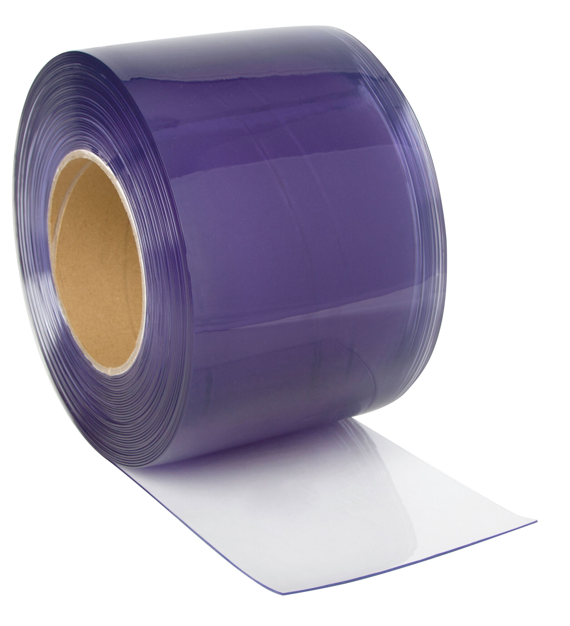 PVC-Vorhang 300 mm, transparent AISI 304