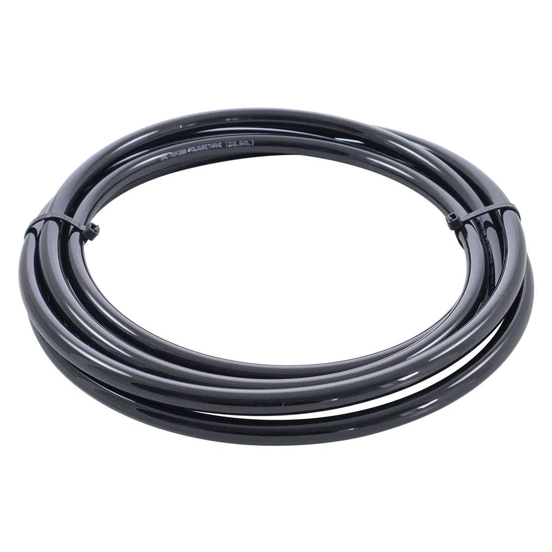 Air hose, black 12 mm. D500500