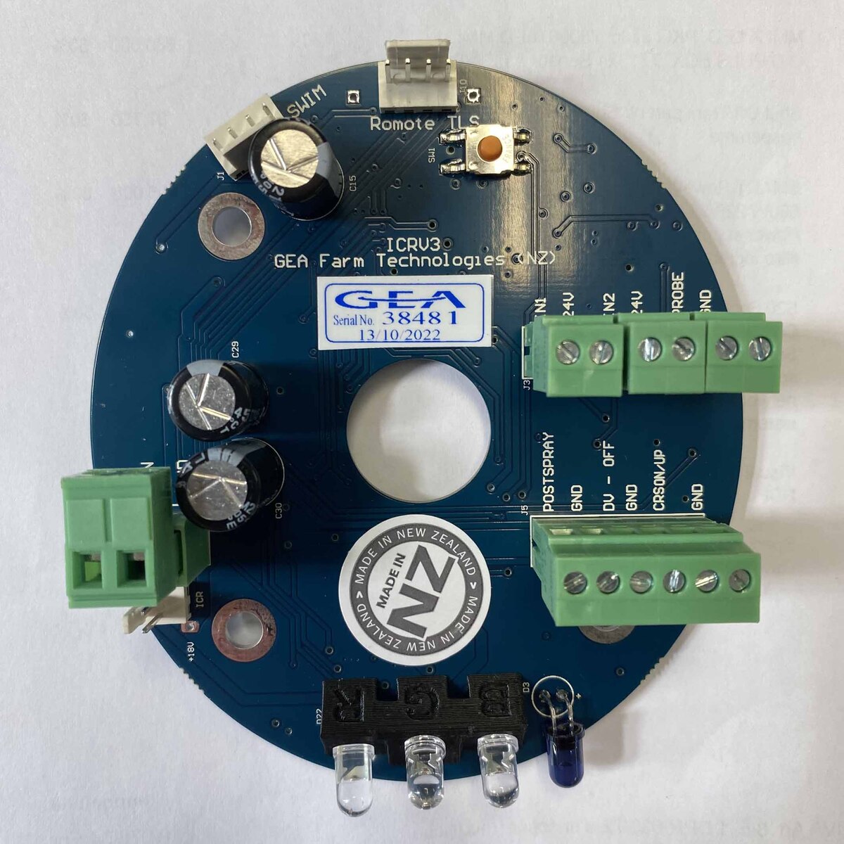 Microcontroller ICR V3 PCB 8807-0734-380
