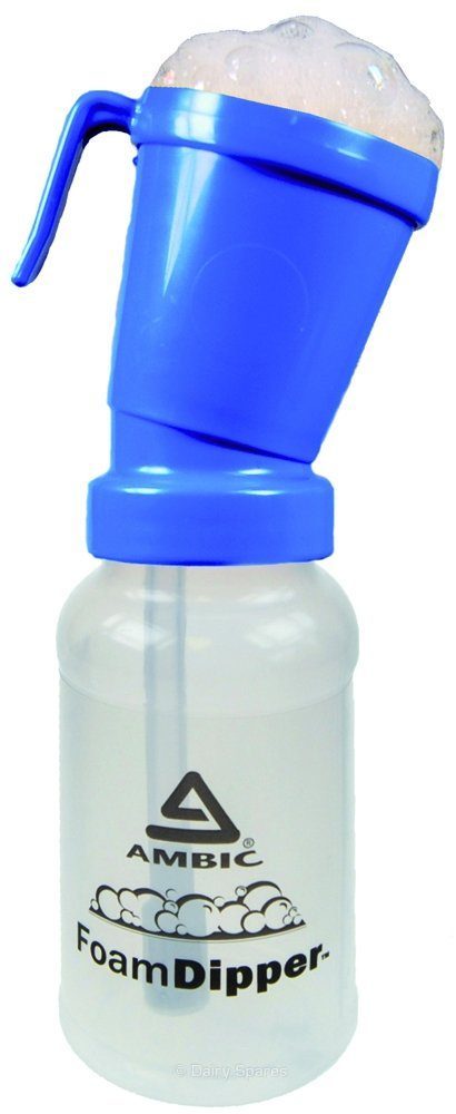 Ambic FoamDipper™ Teat Dip Cup (MkII) Blue – AD130 AD130