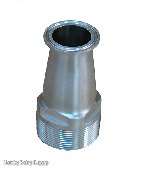 1.5 Clamp x 2.0 MPT Adapter NPT 1000-911