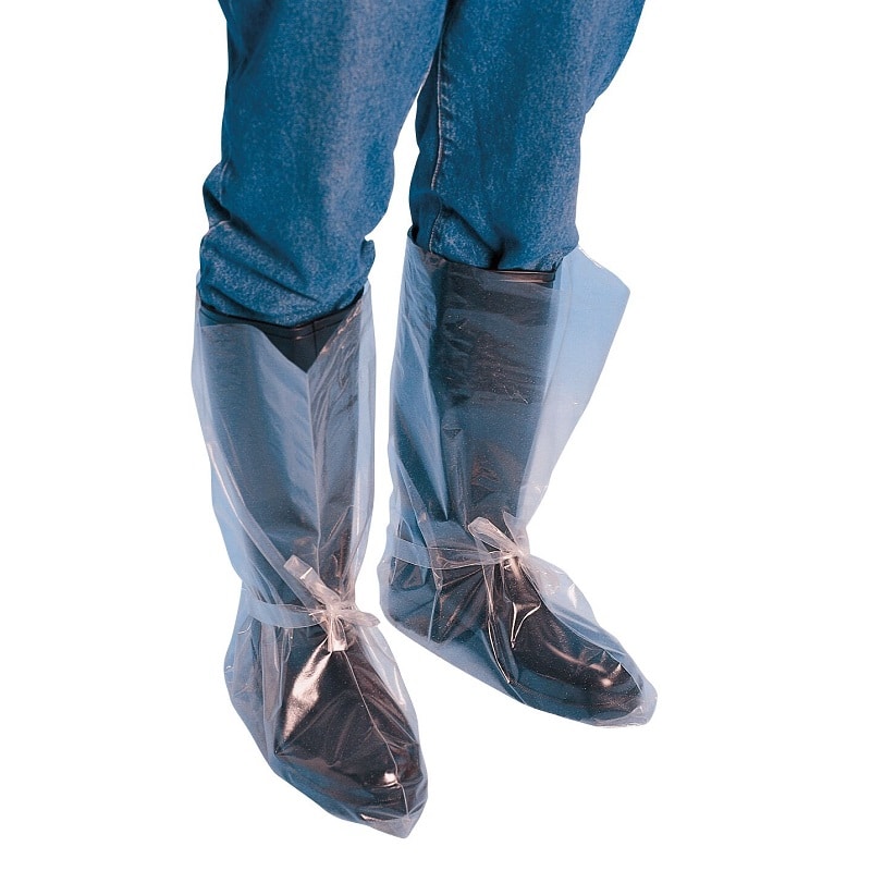 Heavy duty disposable overboots 10 pairs