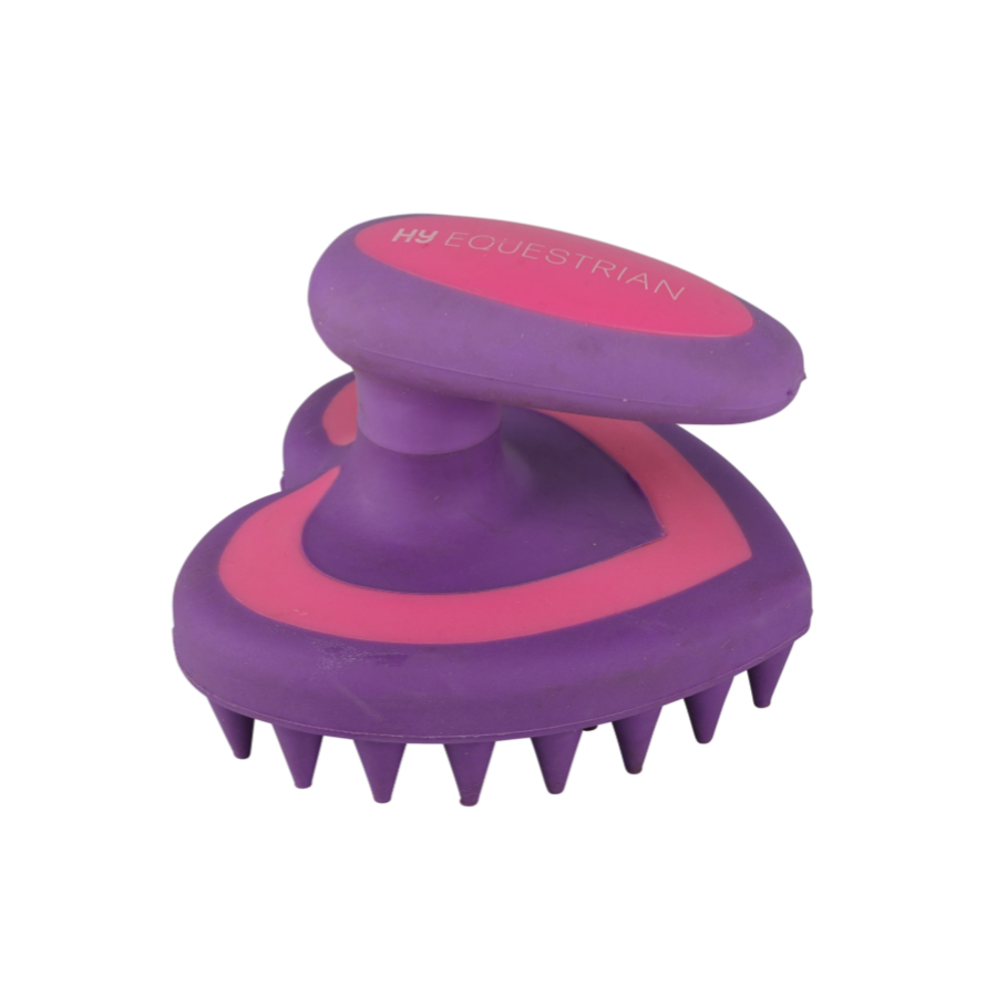 Hy Equestrian Heart Massage Brush