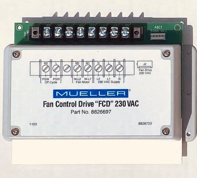 Fan Control - DIGITAL CIRCUIT BOARD FOR MUELLER 230 volt USA 8826697