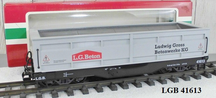 LGB 41613 LG Beton Selbstentladewagen - Car - G scale 816-449-1314