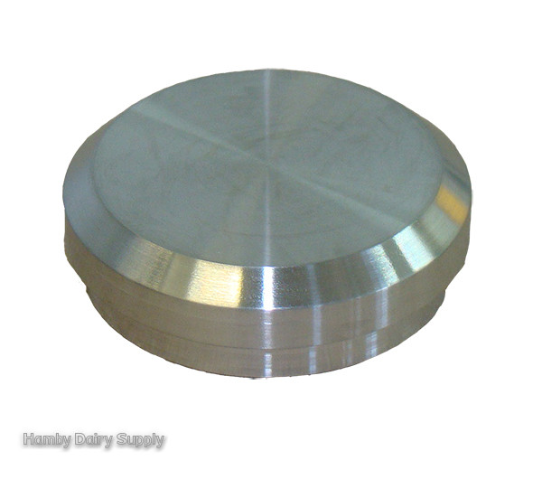 Dust Cap / End Cap for 1.5 inch Milk Tank Valve - Stainless Steel M-3897