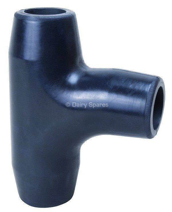Rubber Reducing Swept Tee c/w Connector – RF65 RF65