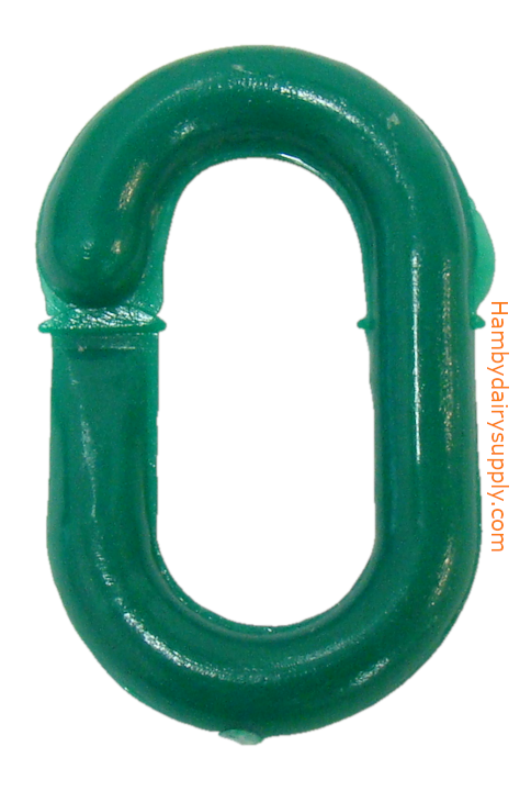 Green Connector link for Plastic Chain