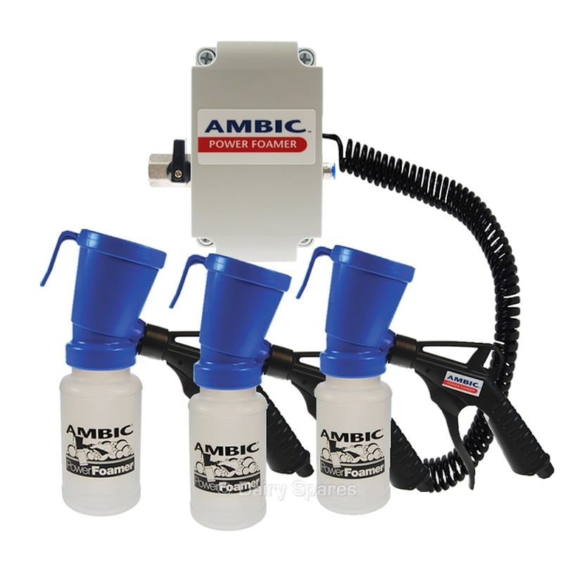 Ambic pneumatic powerfoamer with 3 applicators KAPF300