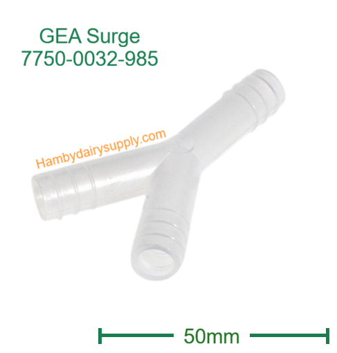 Poly Y connector for Surge Electrobrain II