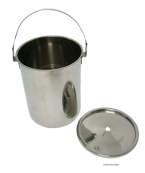 Stainless Steel pail & lid for 2 gallon Pasteurizer P3050
