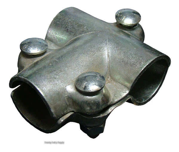 HC25 Tee Clamp 3 Bolt - Galvanized