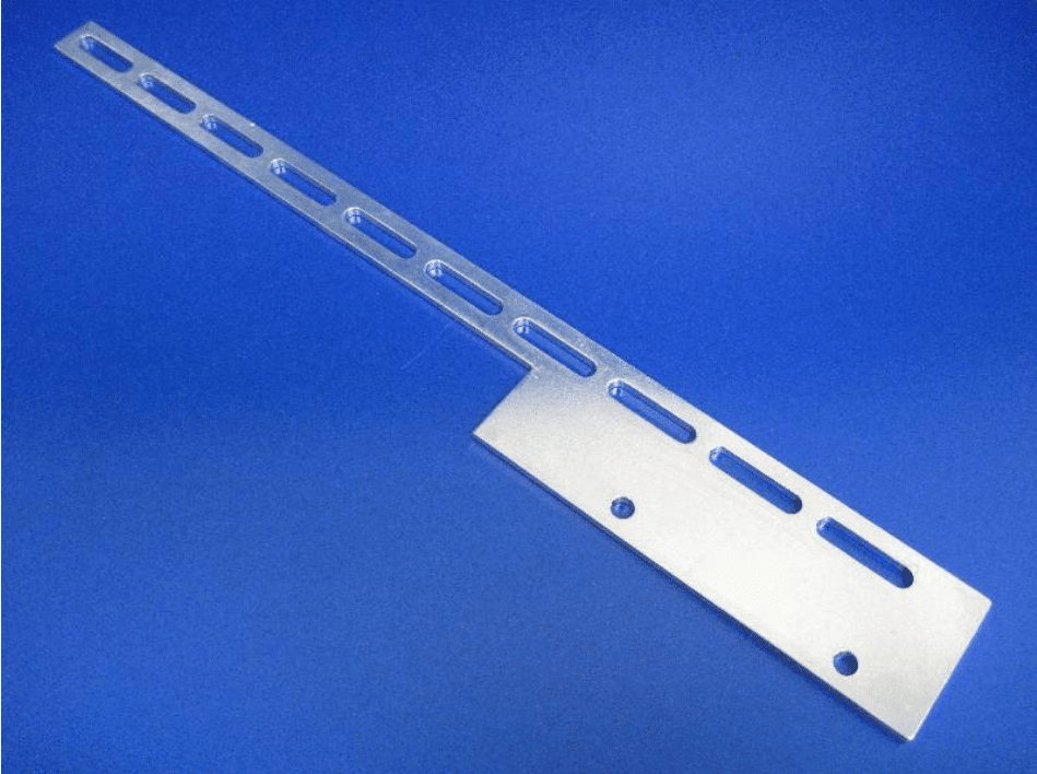 Acr/milk meter controller box mounting bracket height adjustment bar