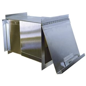 5-9 inch Hose Chute Stainless Steel Telescoping 6x6x5
