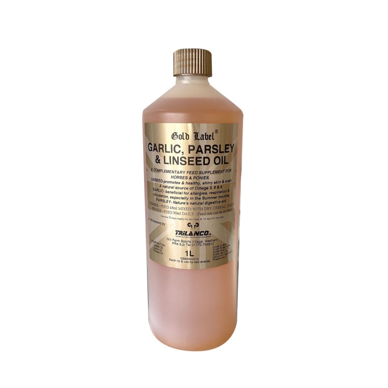 Gold Label Garlic Parsley & Linseed Oil GLD1790
