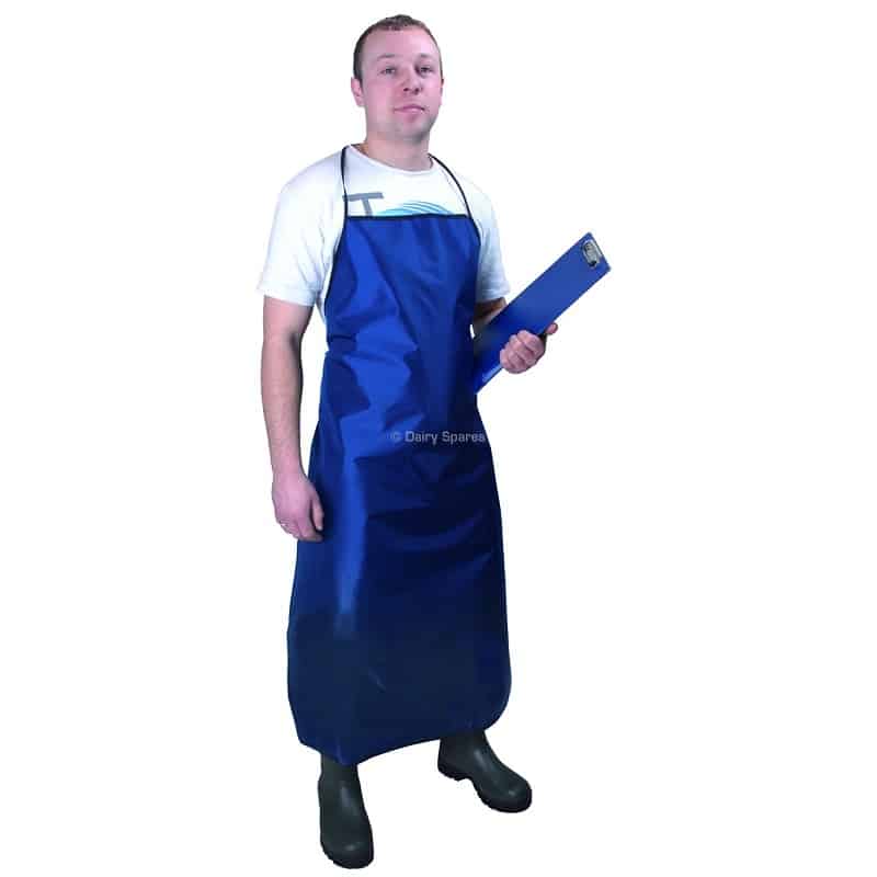 Drytex lined milking apron blue